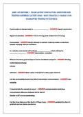 Bms 108 midterm 1 exAm lAtest 2026 ActUAl QUestiONs ANd&NewLine;VeriFied ANsWers &lpar;lAtest 2026 &sol; 2027 UPdAte&rpar; A&plus; grAde 100&percnt;&NewLine;gUArANtee VeriFied By exPerts 