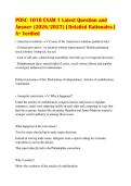 POSC 1010 EXAM 1 Latest Question and&NewLine;Answer &lpar;2026&sol;2027&rpar; &vert; Detailed Rationales &vert;&NewLine;A&plus; Verified