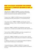 POSC 1010 EXAM 1 Question and Answer&NewLine;&lpar;2026&sol;2027&rpar; &vert; Complete Revision Guide &vert; A&plus;&NewLine;Verified&NewLine;