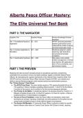 2026&sol;2027 S-Tier Alberta Peace Officer Mastery &lpar;APCAT & CPOIP&rpar;&colon; The Elite Universal Test Bank & Study Guide &vert; 19&plus; High-Stakes Scenarios