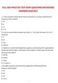 Package deal for GED Science Exam Certified Questions and Verified Answers &vert; General Educational Development &lpar;GED&rpar; &vert; 2026&sol;2027 &vert; Comprehensive Science Exam Study Guide