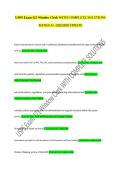 VERIFIED USPS Exam 421 Window Clerk WITH COMPLETE SOLUTIONS 2026-2027