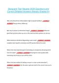 Starguard Test Newest 2026 Questions and &NewLine;Correct Detailed Answers Already Graded A&plus; 