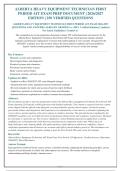 ALBERTA HEAVY EQUIPMENT TECHNICIAN FIRST PERIOD AIT EXAM  QUESTIONS AND ANSWERS ALREADY GRADED A&plus;&period; 100&percnt; Verified Solutions &vert; Updated Per Latest Guidelines &vert; Graded A&plus;