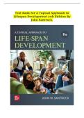 TEST BANK FOR  Adult Development and Aging The Canadian Experience by Lori Harper 