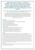 AHFI Certification Exam 2026-2027 QUESTIONS AND ANSWERS ALREADY GRADED A&plus;&period;&NewLine;100&percnt; Verified Solutions &vert; Updated Per Latest Guidelines &vert; Graded A