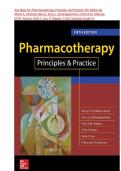 Test Bank for Pharmacotherapy Principles and Practice 5th Edition By&NewLine;Marie A&period; Chisholm-Burns&semi; Terry L&period; Schwinghammer&semi; Patrick M&period; Malone&semi;&NewLine;Jill M&period; Kolesar&semi; Kelly C&period; Lee&semi; P &vert; ISBN-13 978-1260019445  &vert; Chapter 1-102  &vert; All Chapters &vert; Complete Guide A&plus; 