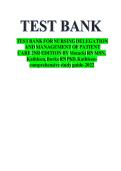 Updated&sol;Latest Nursing Delegation and Management of Patient Care 3rd Edition 2025&ndash;2026 Comprehensive Test Bank Questions and Answers for Nursing Leadership Delegation Prioritization Clinical Decision Making and Professional Practice Examination Success Re