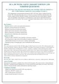 HCA 205 Week 5 Quiz 2026-2027 QUESTIONS AND ANSWERS ALREADY GRADED A&plus;&period;&NewLine;100&percnt; Verified Solutions &vert; Updated Per Latest Guidelines &vert; Graded A&plus;