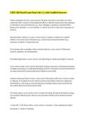 CRJS 360 Final Exam Prep Unit 2 &vert;&vert; with Certified Answers&period;