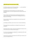 CRJS 495 Exam &vert;&vert; Error-free Answers 100&percnt;&period;