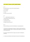 ACC 318 Ch 7&colon; Practice &vert;&vert; 100&percnt; Verified Solutions&period;