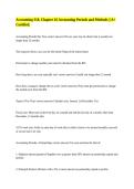 Accounting 318&comma; Chapter 16 Accounting Periods and Methods &vert;&vert; A&plus; Certified&period;