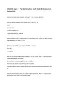 NSG 3500 Exam 4 &ndash; Practice Questions&comma; Study Guide & Nursing Exam Review 2026
