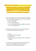 FEMA Final ICS 100&colon; IS-100&period;C&colon; Introduction to the Incident Command System &NewLine;Comprehensive Resource To Help You Ace 2026-2027 &NewLine;Exams Includes Frequently Tested Questions With &NewLine;ELABORATED 100&percnt; Correct COMPLETE SOLUTIONS  &NewLine;Guaranteed Pass First Attempt&excl;&excl; 