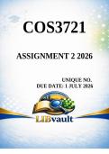 COS3721 Assignment 2 2026