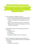 FEMA IS-800&period;d&colon; NIMS National response framework  &NewLine;Comprehensive Resource To Help You Ace 2026-2027 Exams &NewLine;Includes Frequently Tested Questions With ELABORATED &NewLine;100&percnt; Correct COMPLETE SOLUTIONS Guaranteed Pass First &NewLine;Attempt&excl;&excl; Current Update&excl;&excl;