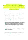 FEMA IS-800&period;c&colon; National response framework  &NewLine;Comprehensive Resource To Help You Ace 2026-2027 Exams &NewLine;Includes Frequently Tested Questions With ELABORATED &NewLine;100&percnt; Correct COMPLETE SOLUTIONS Guaranteed Pass First &NewLine;Attempt&excl;&excl; Current Update&excl;&excl;