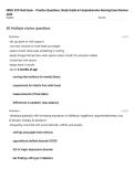 NRSG 329 Final Exam &ndash; Practice Questions&comma; Study Guide & Comprehensive Nursing Exam Review 2026