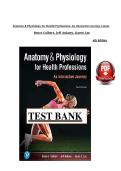 Anatomy & Physiology for Health Professions&colon; An Interactive Journey&comma; 4th Edition &lpar;2026&rpar; &lpar;PDF&rpar; &ndash; Test Bank &ndash; Colbert