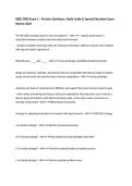 RSED 3000 Exam 2 &ndash; Practice Questions&comma; Study Guide & Special Education Exam Review 2026