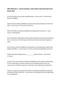 RSED 3000 Exam 2 &ndash; Practice Questions&comma; Study Guide & Special Education Exam Review 2026