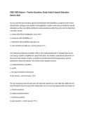RSED 3000 Quizzes &ndash; Practice Questions&comma; Study Guide & Special Education Review 2026