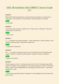 ABSA 4B d Questions with CORRECT Answers &lpar;Grade&NewLine;A&plus;&rpar;