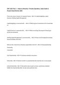 FINC 3610 Test 1 &ndash; Auburn University &vert; Practice Questions&comma; Study Guide & Finance Exam Review 2026