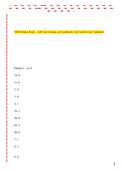 NIH Stroke Scale &ndash; All Test Groups A-F &lpar;patients 1-6&rpar; Ansẅer key Updated