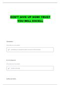 BIO 181 UNIT 1 EXAM QUESTIONS WITH COMPLETE ANSWERS