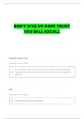 BIO 181 CHAPTER 1 STUDY GUIDE QUESTIONS WITH COMPLETE ANSWERS