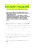 FEMA IS-230&period;d Comprehensive Resource To Help You Ace &NewLine;2026-2027 Exams Includes Frequently Tested Questions &NewLine;With ELABORATED 100&percnt; Correct COMPLETE SOLUTIONS &NewLine;Guaranteed Pass First Attempt&excl;&excl; Current Update&excl;&excl;