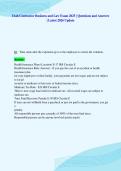 Utah Contractor Business and Law Exam 2025 &vert; Questions and Answers&NewLine;&vert; Latest 2026 Update