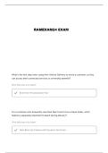 RAMEXAM24 RAM EXPERT EXAM PREMIUM RAM DELIVERY QUESTIONS AND VERIFIED ANSWERS&period;&period;