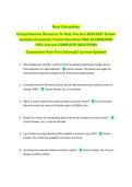 Rent Calculation  &NewLine;Comprehensive Resource To Help You Ace 2026-2027 Exams &NewLine;Includes Frequently Tested Questions With ELABORATED &NewLine;100&percnt; Correct COMPLETE SOLUTIONS &NewLine;Guaranteed Pass First Attempt&excl;&excl; Current Update&excl;&excl;