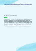 Utah Contractor Exam Questions and Answers &vert; Latest 2026 Update&NewLine;