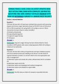 COMSAE PHASE 2 LEVEL 2 BSA 119 LATEST UPDATED 2026&NewLine;2027 ACTUAL FINAL EXAM WITH COMPLETE 100 PRACTICE &NewLine;QUESTIONS AND 100&percnt; CORRECT DETAILED ANSWERS WITH &NewLine;VERIF IED RATIONALES ALREADY A&plus; GRADED MOST RECENT&excl;&excl;