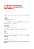 LP GAS MASTER QUALIFIER&colon; LAWS&comma; RULES & REGULATIONS