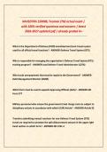 NAVEDTRA 15009B&comma; Yeoman &lpar;YN&rpar; actual exam with 100&percnt; verified questions and answers latest 2026-2027 updated pdf already graded A&plus;&NewLine;