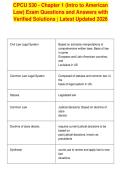 CPCU 530 - Chapter 1 &lpar;Intro to American&NewLine;Law&rpar; Exam Questions and Answers with&NewLine;Verified Solutions &vert; Latest Updated 2026