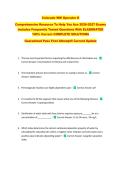 Colorado WW Operator D &NewLine;Comprehensive Resource To Help You Ace 2026-2027 Exams &NewLine;Includes Frequently Tested Questions With ELABORATED &NewLine;100&percnt; Correct COMPLETE SOLUTIONS &NewLine;Guaranteed Pass First Attempt&excl;&excl; Current Update&excl;&excl; 