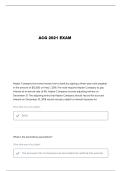 ACG 2021 CHAPTERS 1-4 EXAM 1 REVIEW QUESTIONS AND VERIFIED ANSWERS