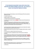 NY Life iNsuraNce exam review exam Latest 2026 actuaL&NewLine;QuestioNs aNd verified aNswers &lpar;Latest 2026 &sol; 2027 uPdate&rpar; a&plus;&NewLine;grade 100&percnt; guaraNtee verified BY exPerts
