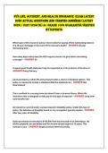 NYS Life&comma; accideNt&comma; aNd heaLth iNSuraNce exaM LateSt&NewLine;2026 actuaL QueStioNS aNd Verified aNSWerS &lpar;LateSt&NewLine;2026 &sol; 2027 uPdate&rpar; a&plus; grade 100&percnt; guaraNtee Verified&NewLine;BY exPertS 