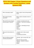 CPCU 530 Chapter 5 Exam Questions and&NewLine;Answers with Verified Solutions &vert; Latest&NewLine;Updated 2026