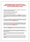 HESI FUNDAMENTALS PRACTICE ExAM LATEST 2026 ACTUAL&NewLine;QUESTIoNS AND VERIFIED ANSWERS &lpar;LATEST 2026 &sol; 2027 UPDATE&rpar; A&plus;&NewLine;gRADE 100&percnt; gUARANTEE VERIFIED By ExPERTS 