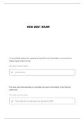 ACG 2021 CHAPTER 1-3 QUESTIONS AND VERIFIED ANSWERS