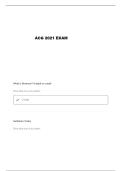 ACG 2021 FINANCIAL ACCOUNTING QUESTIONS AND VERIFIED ANSWERS