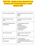 CPCU 530 - Chapter 8 Exam Questions and&NewLine;Answers with Verified Solutions &vert; Latest&NewLine;Updated 2026&NewLine;